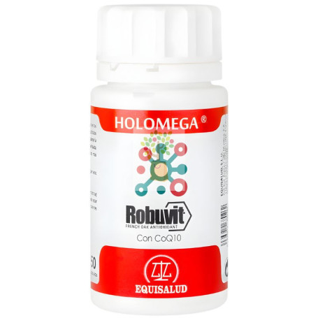 HOLOMEGA ROBUVIT CON COQ10 50 CÁPSULAS EQUISALUD