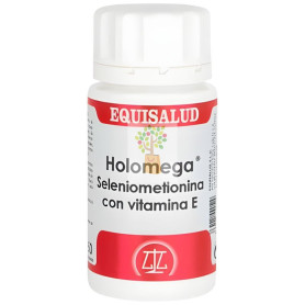 HOLOMEGA SELENIOMETIONINA CON VITAMINA E 50 CÁPSULAS EQUISALUD