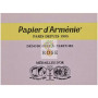 PAPEL DE ARMENIA ROSA 12 HOJAS PAPIER D´ARMÉNIE