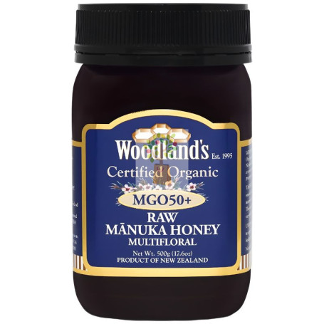 MIEL DE MANUKA RAW MULTIFLORAL MGO 50+ 500G MANUKA WORLD