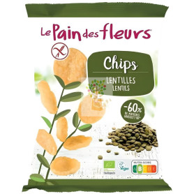 CHIPS DE LENTEJAS 50G LE PAIN DES FLEURS