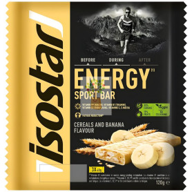 BARRITA HIGH ENERGY SABOR PLÁTANO 3 UNIDADES ISOSTAR
