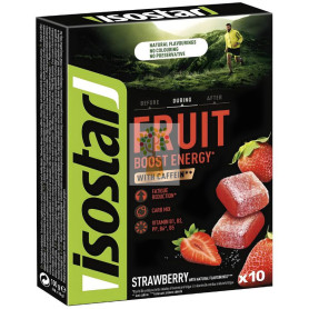 ENERGY FRUIT BOOST SABOR FRESA 10 GOMINOLAS ISOSTAR