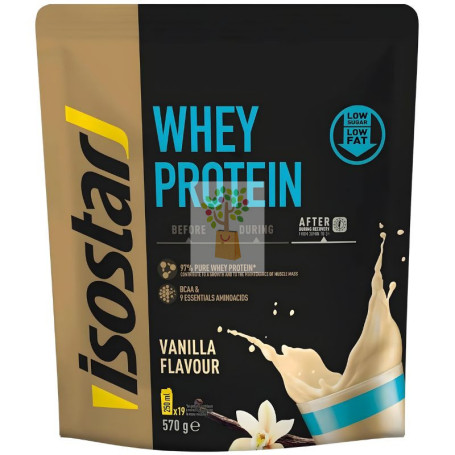 WHEY PROTEIN SABOR VAINILLA 570G ISOSTAR
