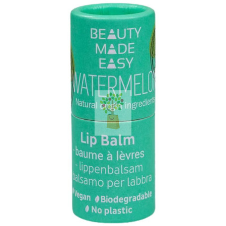 BÁLSAMO LABIAL VEGANO SANDÍA 6G BEAUTY MADE EASY