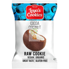 LEYAS GALLETA ECOLÓGICA DE CACAO Y COCO 25G MAYA ORGANIC