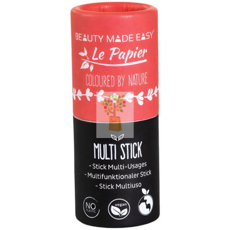 BARRA MULTI-STICK LABIOS Y MEJILLAS ROSA 6G BEAUTY MADE EASY