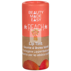BÁLSAMO LABIAL CON COLOR AROMA MELOCOTÓN 6G BEAUTY MADE EASY