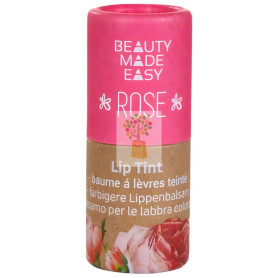 BÁLSAMO LABIAL CON COLOR AROMA ROSA 6G BEAUTY MADE EASY