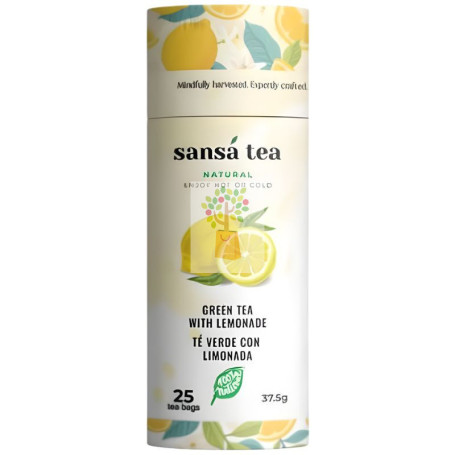 INFUSIÓN DE TÉ VERDE CON LIMONADA 25 FILTROS MAYA ORGANIC
