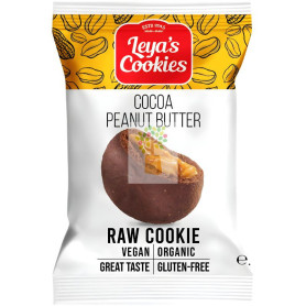 LEYAS GALLETA ECO DE CREMA DE CACAHUETE Y CACAO 25G MAYA ORGANIC