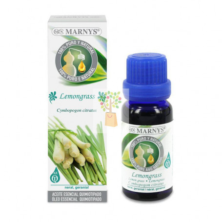 ACEITE ESENCIAL ALIMENTARIO DE LEMONGRASS 15Ml. MARNYS