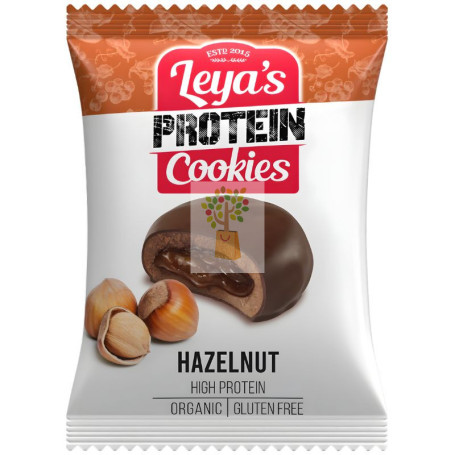 LEYAS GALLETA DE PROTEÍNAS CON AVELLANA 40G MAYA ORGANIC