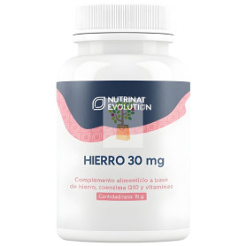 HIERRO 30MG 30 CÁPSULAS VEGETALES NUTRINAT EVOLUTION