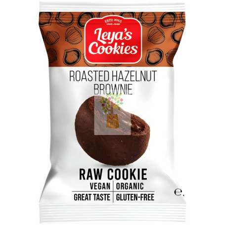 LEYAS GALLETA ECO DE BROWNIE CON AVELLANAS 25G MAYA ORGANIC