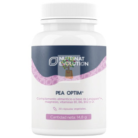 PEA OPTIM 20 CÁPSULAS VEGETALES NUTRINAT EVOLUTION