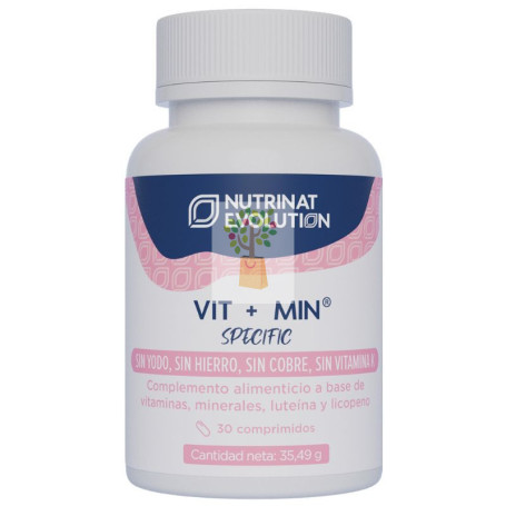 VIT+MIN SPECIFIC 30 COMPRIMIDOS NUTRINAT EVOLUTION