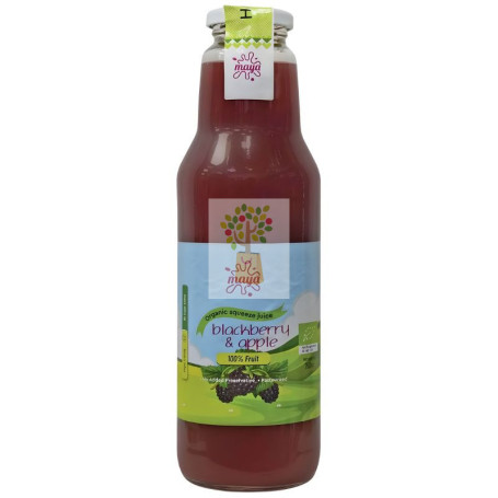 ZUMO ORGÁNICO DE MORA Y MANZANA 750ML MAYA ORGANIC