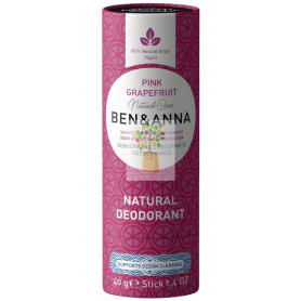 DESODORANTE PINK GRAPEFRUIT EN ENVASE DE CARTÓN 40G BEN&ANNA