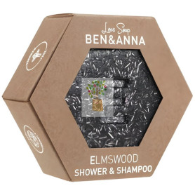 CHAMPÚ Y GEL SÓLIDO ELM WOOD 60G BEN&ANNA