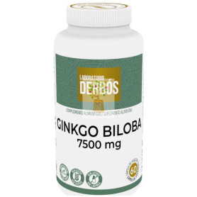 GINKGO BILOBA 7500MG 60 CÁPSULAS VEGETALES DERBOS