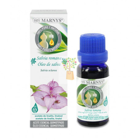 ACEITE ESENCIAL ALIMENTARIO DE SALVIA ROMANA 15Ml. MARNYS