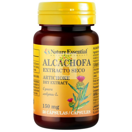 ALCACHOFA 150MG 50 CÁPSULAS NATURE ESSENTIAL