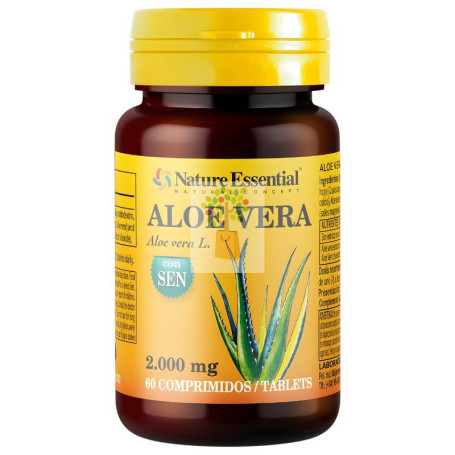 ALOE VERA CON SEN 60 COMPRIMIDOS NATURE ESSENTIAL