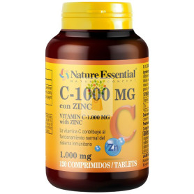 VITAMINA C + ZINC 120 COMPRIMIDOS NATURE ESSENTIAL