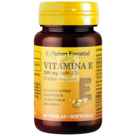VITAMINA E NATURAL (400 UI) 60 PERLAS NATURE ESSENTIAL