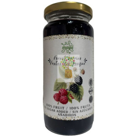 MERMELADA DE FRUTAS DEL BOSQUE SIN GLUTEN 265G MAYA ORGANIC