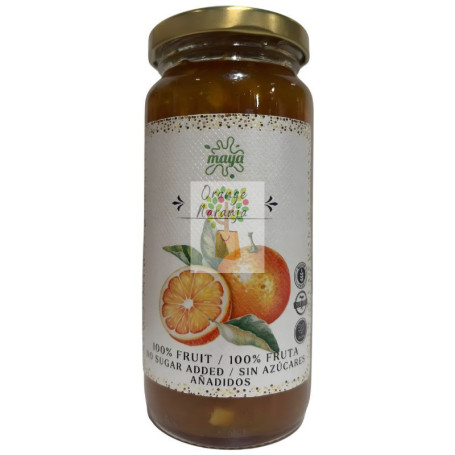 MERMELADA DE NARANJA SIN GLUTEN 265G MAYA ORGANIC
