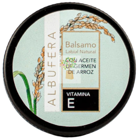 BÁLSAMO LABIAL NATURAL CON CACAO 15ML LA ALBUFERA
