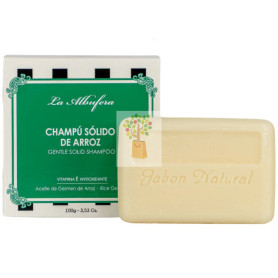 CHAMPÚ SÓLIDO DE ARROZ 100G LA ALBUFERA
