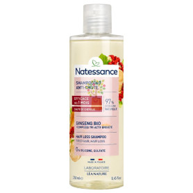 CHAMPÚ ANTICAÍDA CON GINSENG ECOLÓGICO 250ML NATESSANCE