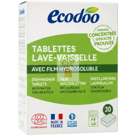 LAVAVAJILLAS EN TABLETAS PARA MÁQUINA 30X10G ECODOO