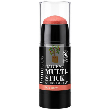 MULTI STICK OJOS, LABIOS Y MEJILLAS BE PEACHY 4,8G BENECOS