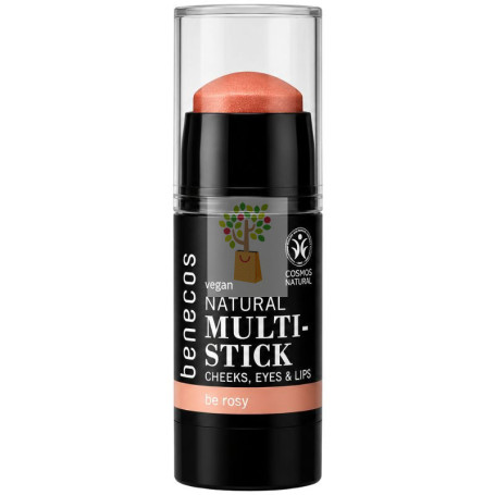 MULTI STICK OJOS, LABIOS Y MEJILLAS BE ROSEY 4,8G BENECOS