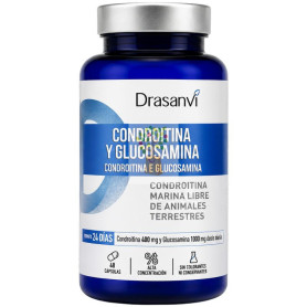 CONDROITINA Y GLUCOSAMINA 48 CÁPSULAS DRASANVI