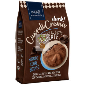 GALLETAS RELLENAS DE CHOCOLATE NEGRO 200G SOTTOLESTELLE