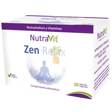 ZEN RELAX 30 CÁPSULAS NUTRAVIT