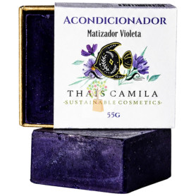 ACONDICIONADOR SÓLIDO MATIZADOR RUBIOS Y CANOS 55Gr THAIS CAMILA