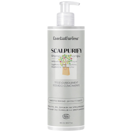 SCALPURIFY CHAMPÚ ANTICASPA 400ML ESENTIAL AROMS
