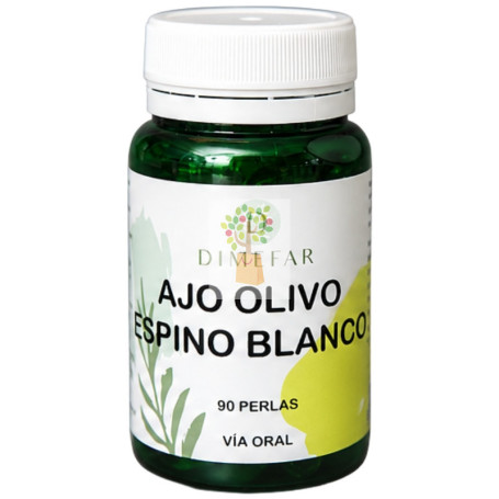 AJO + OLIVO + ESPINO BLANCO 90 PERLAS DIMEFAR