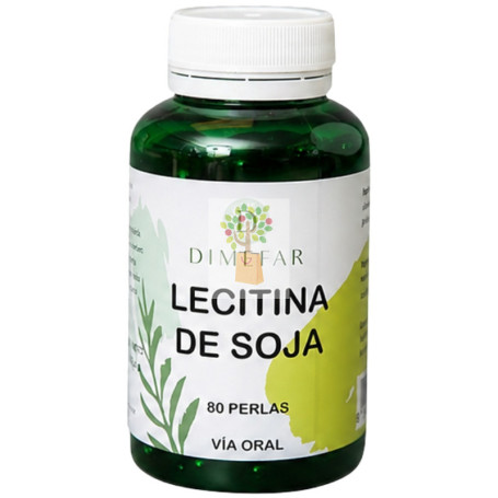 LECITINA DE SOJA 80 PERLAS DIMEFAR