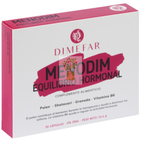 MENODIM EQUILIBRIO HORMONAL 30 CÁPSULAS DIMEFAR