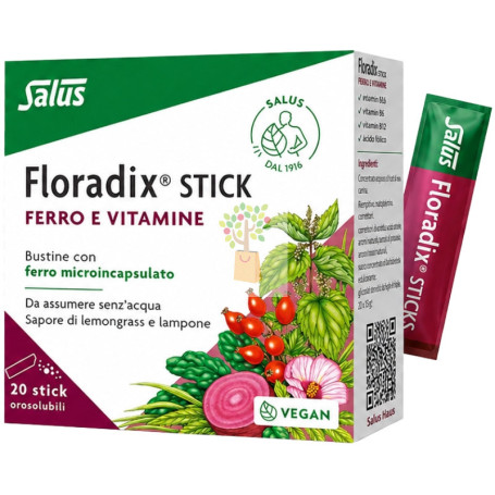 FLORADIX 20 STICKS SALUS