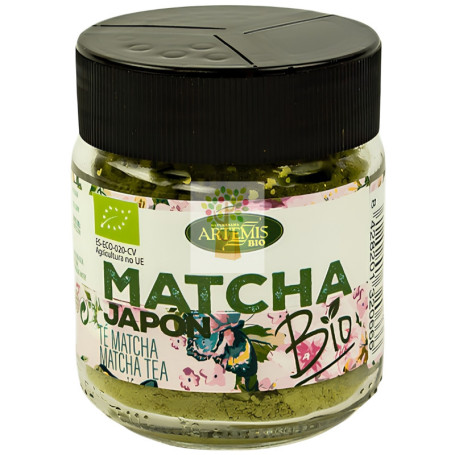 TÉ MATCHA TARRO DE CRISTAL BIO 55G ARTEMIS