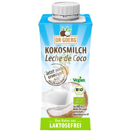 LECHE DE COCO BIO PREMIUM 200ML DR. GOERG