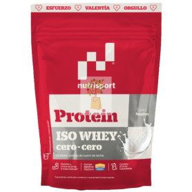 ISO WHEY CERO-CERO SABOR NEUTRO 450G NUTRISPORT
